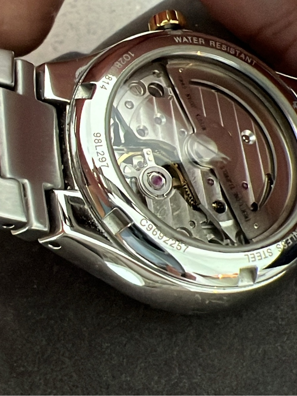 Bulova 98L297 Mother of Pearl Dial Two-Tone Classic Women’s Watch - Picture 4 of 8